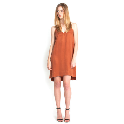 Clare Dress - Bronze