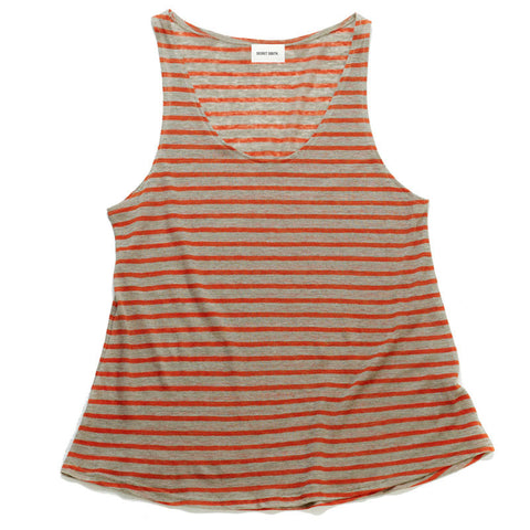 Frida Singlet - Orange Stripe