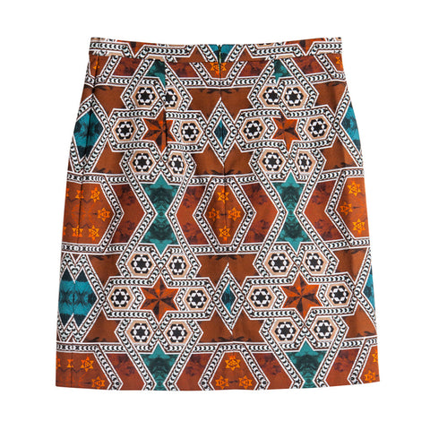 Hazel Skirt - Dark Geo