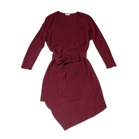 Sophia Dress - Burgundy